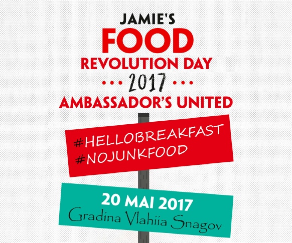 Gabriella Pascaru Bisi, foodrevolution ambassador, food revolution day 2017, 20  mai 2017